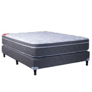 Conjunto base de somiers y colchón Crepusculo 140 x 28cm espuma alta densiad