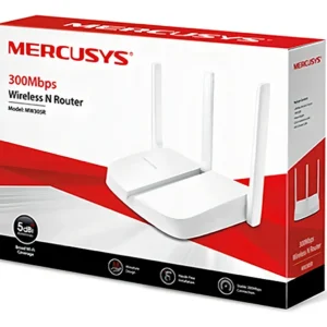 Router Mercusys MW305R V2 blanco Velocidad inalámbrica ideal para streaming