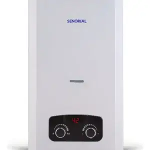 Termotanque a gas señorial Evolution Max 14Lts blanco