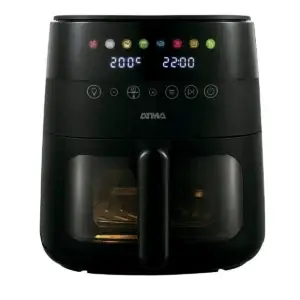 Freidora de Aire ATMA con Visor FR248ABP 8Lts Negro
