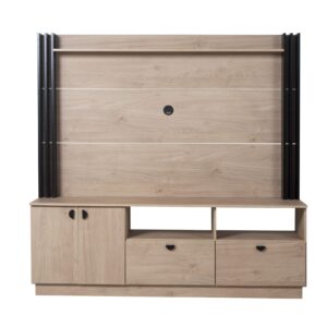 Rack Centro de Entretenimiento 3 Estrellas linea mesina