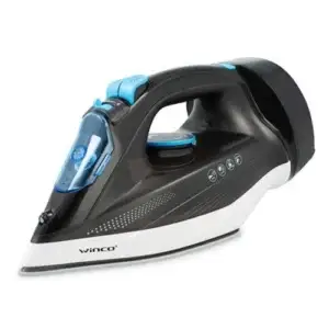 Plancha A Vapor Winco W39 Antiadherente Ceramica Guardacable